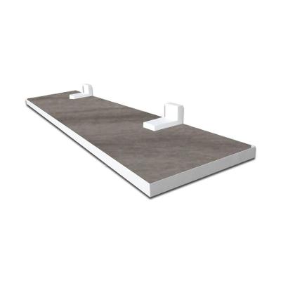 Prateleira Linha-furta Cor F031 30x20CM MDF 100% Reflorestamento Organizador Branco