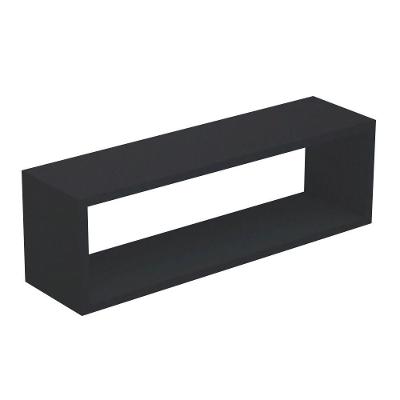 Nicho Decorativo [F031] Retangular 70X15X15 em MDF 100% Reflorestamento Preto
