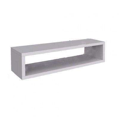 Nicho Decorativo [F031] Retangular 70CM X 25CM X 15CM em MDF para Organização Branco