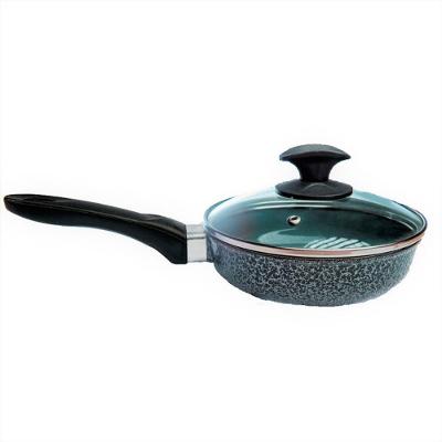 Frigideira 823JAV Alumínio Craquelado Cerâmico 1,2L Antiaderente Preto Talheres Juliana