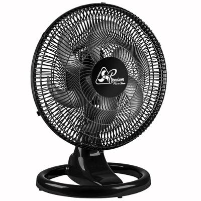 Ventilador Oscilante de Mesa E Parede Preto 50cm 170 Watts Venti Delta Bivolt
