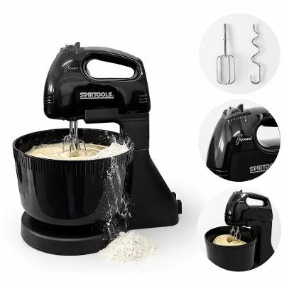 Batedeira Elétrica Convencional Yeet 250W 7 Velocidades Bowl 2L Preto 220V