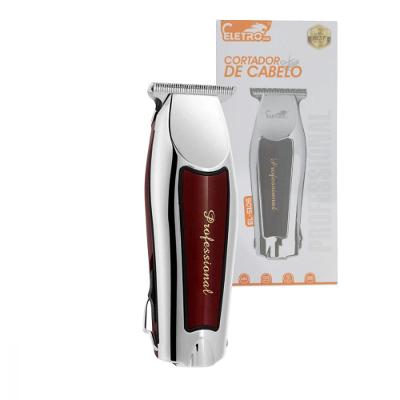 Máquina de Cortar Cabelo e Barba EL-5106 Aparador Multifuncional Lâmina Aço Inoxidável Preto Bivolt