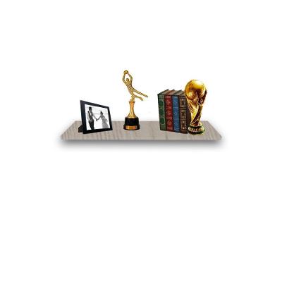 Prateleira F031 40x15CM MDF com Suporte para Organização Amadeirado