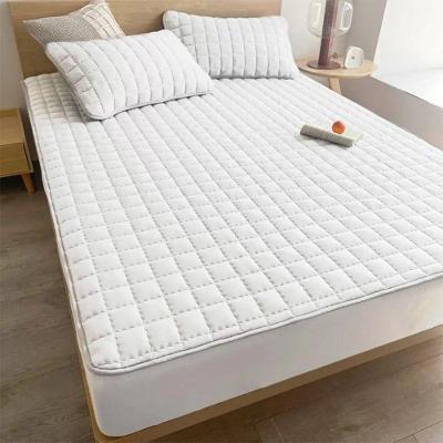 Protetor de Colchão Impermeável Matelado Ultrassônico Microfibra Mini Berço 1 Peça Branco OEM