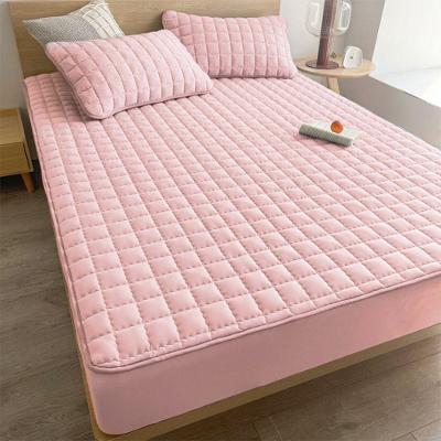 Protetor de Colchão Impermeável Matelado Microfibra Queen 1 Peça Rosê OEM