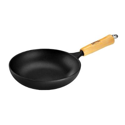 Frigideira Wok Chef em Ferro Fundido 2,5L 28cm Preto Panela Mineira