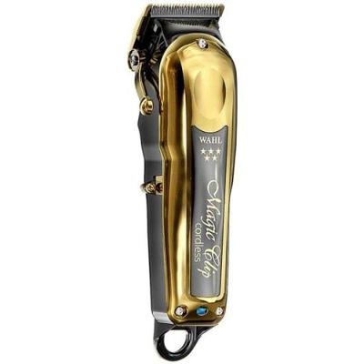 Máquina de Corte de Cabelo Magic Clip Cordless Gold para Uso Profissional com Lâmina Patenteada
