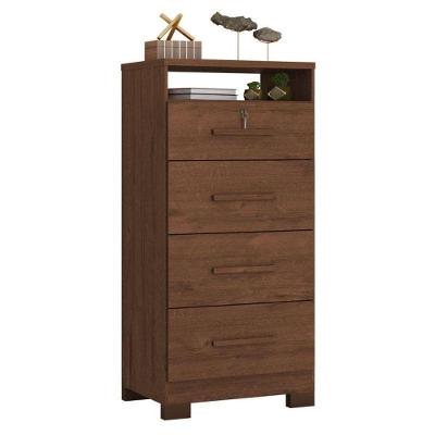 Cômoda Primordial Max 4 Gavetas Jacarandá Fosco - Zanzini