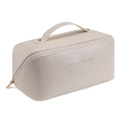 Necessaire Organizadora para Maquiagem Atp01 Viagem Feminina em Pu Basico-Branco Oem