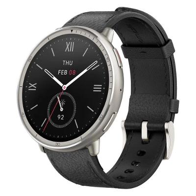 Smartwatch Amazfit A2437 Tela AMOLED Frequência Cardíaca Spo2 Bateria 336h Preto
