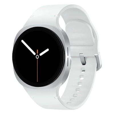 Smartwatch Samsung Galaxy Watch8 SM-L320 40mm com ECG e Oxigênio no Sangue 48h Bateria Prata