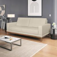 Sofa 2 Lugares 145 Cm Crons Linho Cru Vazzano Cru - 3