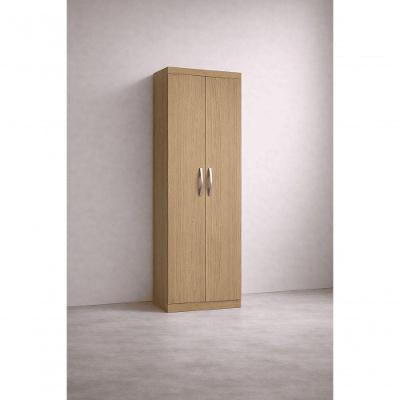 Armário Multiuso New 2 Portas 3 Prateleiras 52cm Amadeirado Atacama Aramóveis