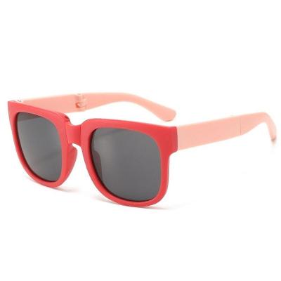 Óculos de Sol OEM Moda Meninas Eyewear em PC e Policarbonato Vermelho Unissex