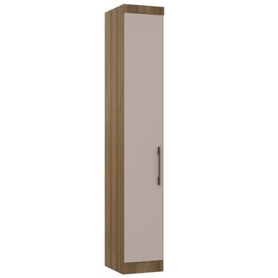 Guarda Roupa Modulado 38cm Com 1 Porta Delphi Avelã/cinnamon L01 - Mpozenato