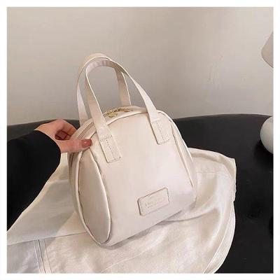 Bolsa Necessaire Feminina Organizador de Maquiagem Viagem Couro PU à Prova D'água Branco OEM