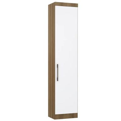 Guarda Roupa Modulado Sapateira 50cm Taiga Avelã/branco L01 - Mpozenato