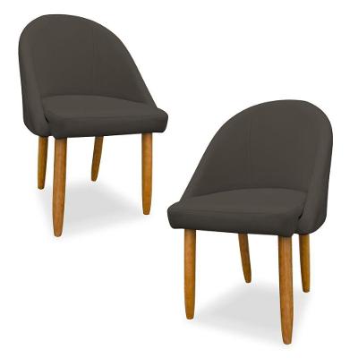 Kit 04 Cadeiras Decorativa Estofada Para Sala Recepção Cozinha Lua Star Veludo Bege