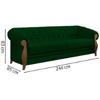 Sofa 3 Lugares 244 Cm Murano Sl 947 Moll Sl 947 - 5