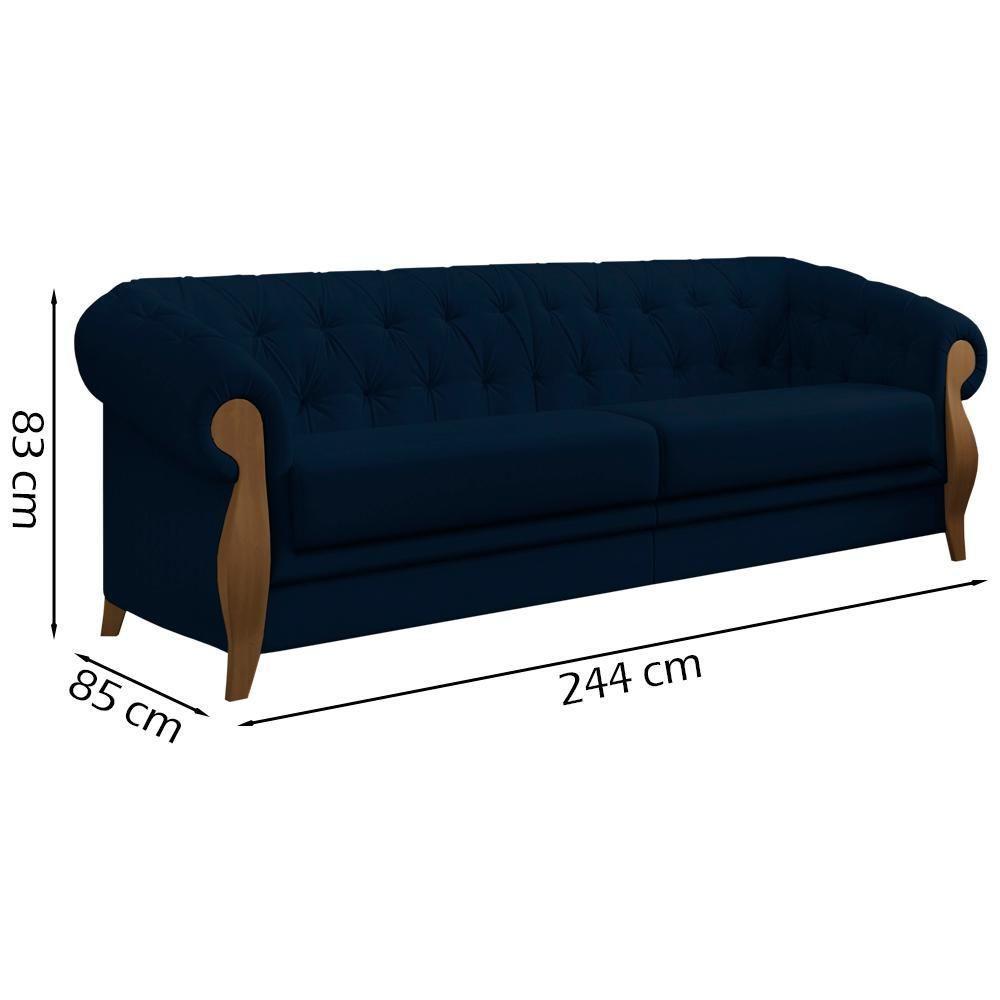 Sofa 3 Lugares 244 Cm Murano Sl 948 Moll Sl 948 - 5