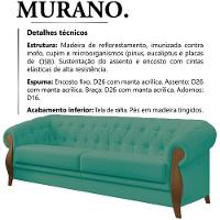 Sofa 3 Lugares 244 Cm Murano Sl 946 Moll Sl 946 - 6
