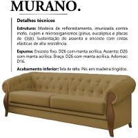 Sofa 3 Lugares 244 Cm Murano Sl 945 Moll Sl 945 - 6