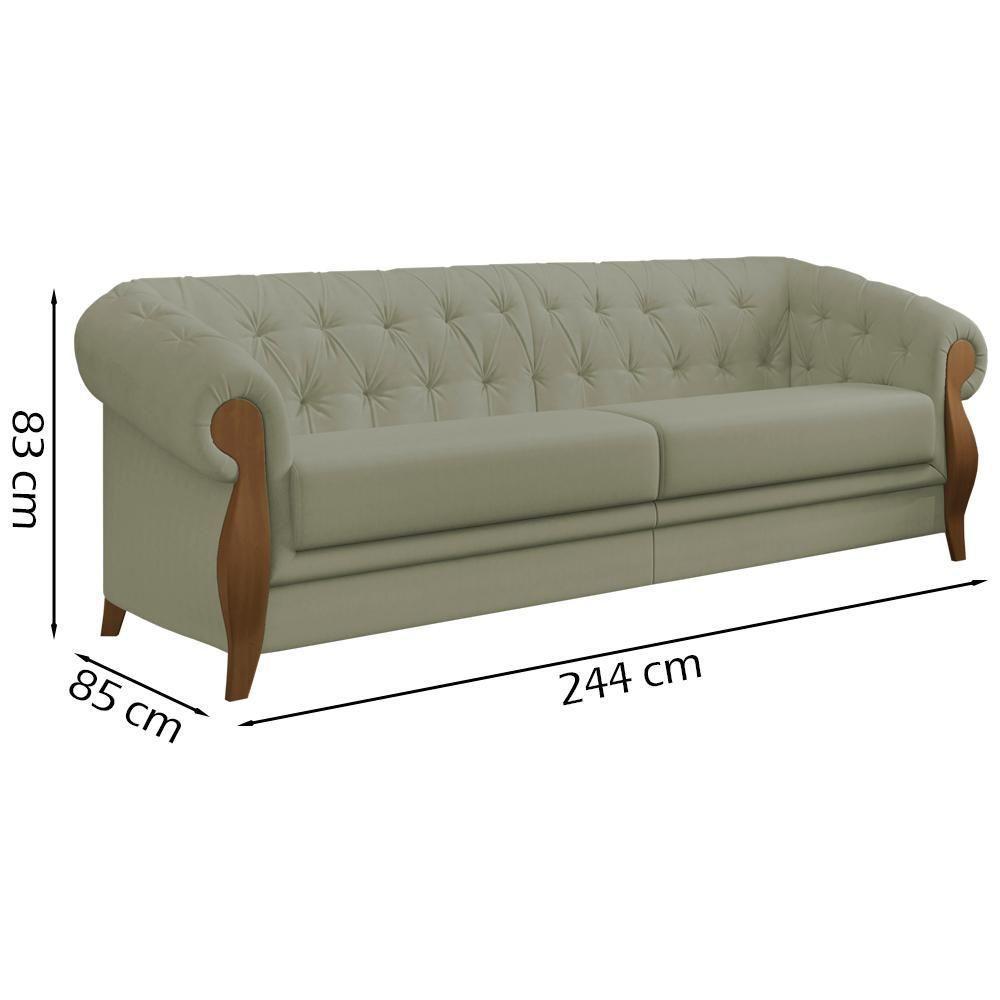 Sofa 3 Lugares 244 Cm Murano Sl 940 Moll Sl 940 - 5