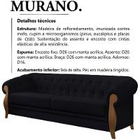 Sofa 3 Lugares 244 Cm Murano Sl 944 Moll Sl 944 - 6