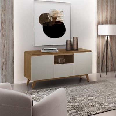 Buffet Áustria 2 Portas 1 Gaveta MDF-MDP 165cm Amadeirado Domus Parati