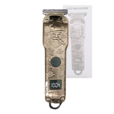 Máquina de Acabamento T&Z TZ-152 Profissional Lâmina Aço Inoxidável sem Fio Bivolt