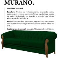 Sofa 2 Lugares 188 Cm Murano Sl 947 Moll Sl 947 - 6