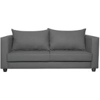 Sofá 2 Lugares Lisboa Linho - Doce Sonho Móveis Cinza - 6