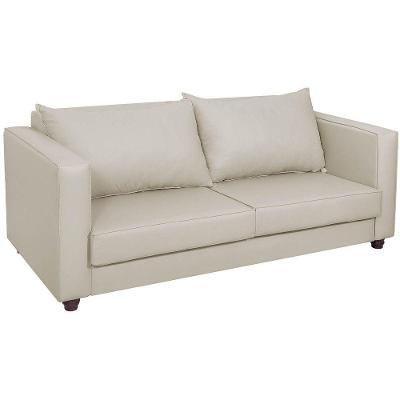 Sofá 2 Lugares Lisboa Linho - Doce Sonho Móveis Bege