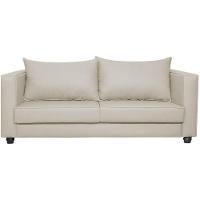 Sofá 2 Lugares Lisboa Linho - Doce Sonho Móveis Bege - 5