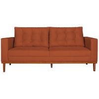 Sofá 2 Lugares Dubai Suede - Doce Sonho Móveis Terracota - 6