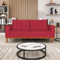 Sofá 2 Lugares Dubai Suede - Doce Sonho Móveis Vermelho - 7