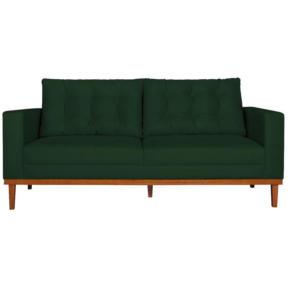 Sofá 2 Lugares Dubai Suede - Doce Sonho Móveis Verde - 6