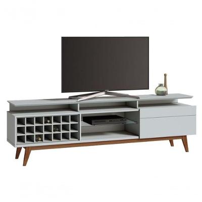 Rack Classic +ad 2.2 Branco Acetinado - Imcal Móveis