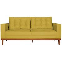 Sofá 2 Lugares Dubai Suede - Doce Sonho Móveis Amarelo - 6