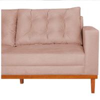 Sofá 2 Lugares Dubai Suede - Amarena Móveis Cor Rosê - 2