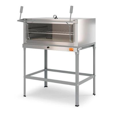 Forno Refratário a Gás Tostando FL800 80cm Aço Galvanizado Cinza 220V