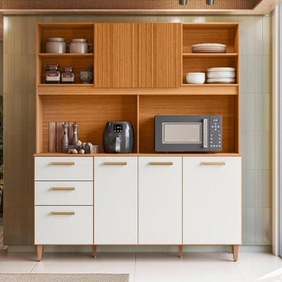 Kit de Cozinha Marina Grand 5 Portas 2 Gavetas MDF-MDP 115CM Pallazio
