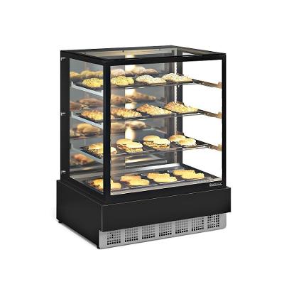 Vitrine Estufa MGEE100 Aquecimento Ar Forçado Controle Eletrônico Preto Gelopar