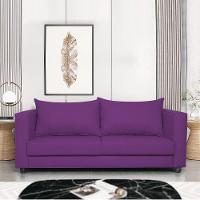 Sofá 2 Lugares Lisboa Suede - Amarena Móveis Cor Roxo - 7