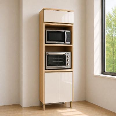 Paneleiro Brise 3 Portas 1 Prateleira MDP TAMANHO 70cm Off White