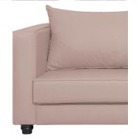 Sofá 2 Lugares Lisboa Suede - Amarena Móveis Cor Rosê - 2