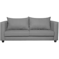 Sofá 2 Lugares Lisboa Suede - Amarena Móveis Cor Cinza - 6