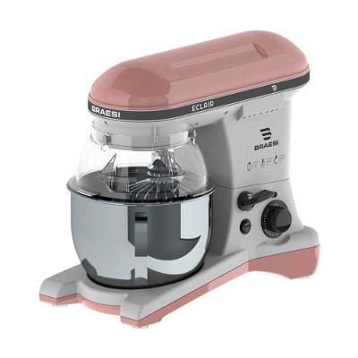 Batedeira Planetária Eletrônica Braesi BP-500 ECLAIR 5L 800W Rosa Bivolt