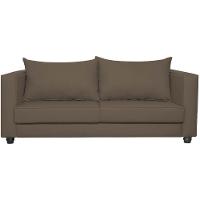 Sofá 2 Lugares Lisboa Suede - Doce Sonho Móveis Marrom - 6